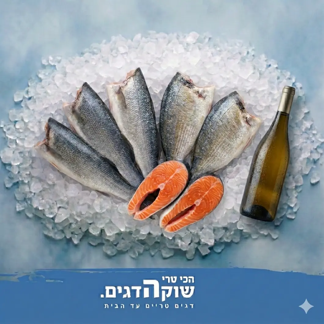 download (4) חבילה לארוחת שישי - מארז דגים + יין מיקב מוני – תמונה 1